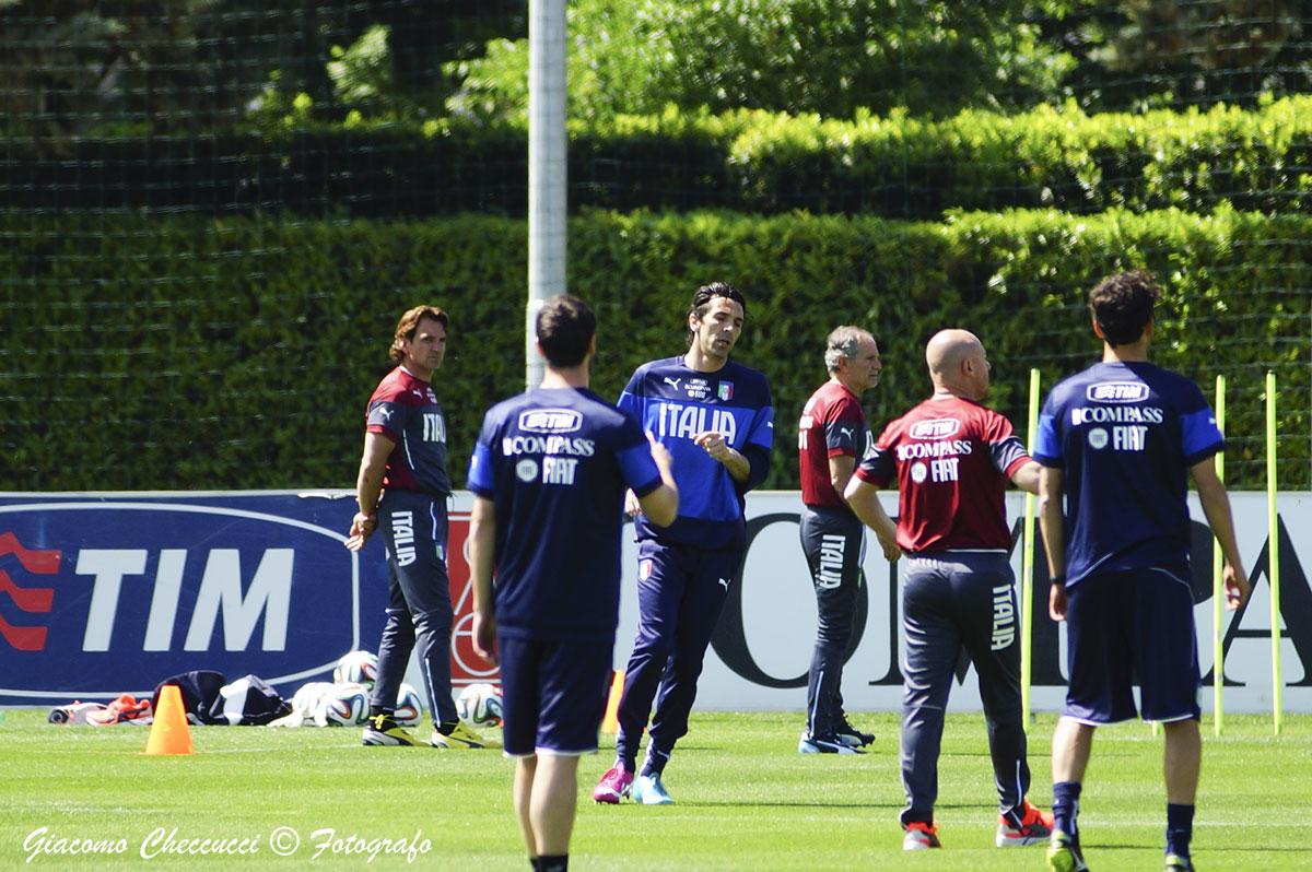 buffon gianluigi allenamento italia maggio 2014