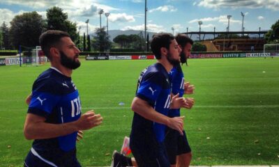 destro candreva barzagli allenamento italia maggio