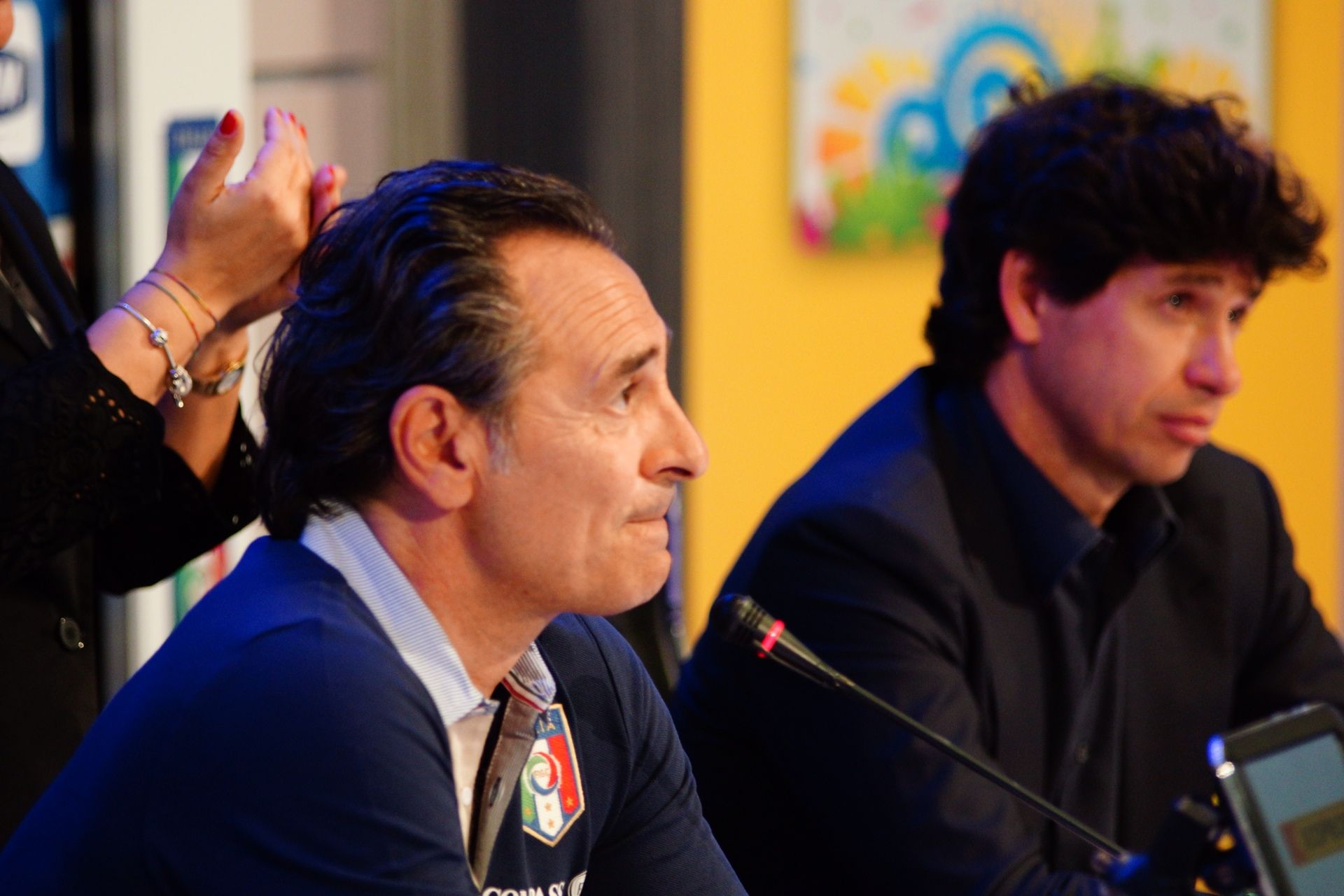 prandelli albertini 1 conferenza stampa coverciano maggio 2014