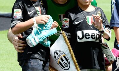 buffon figli juventus maggio 2014 ifa
