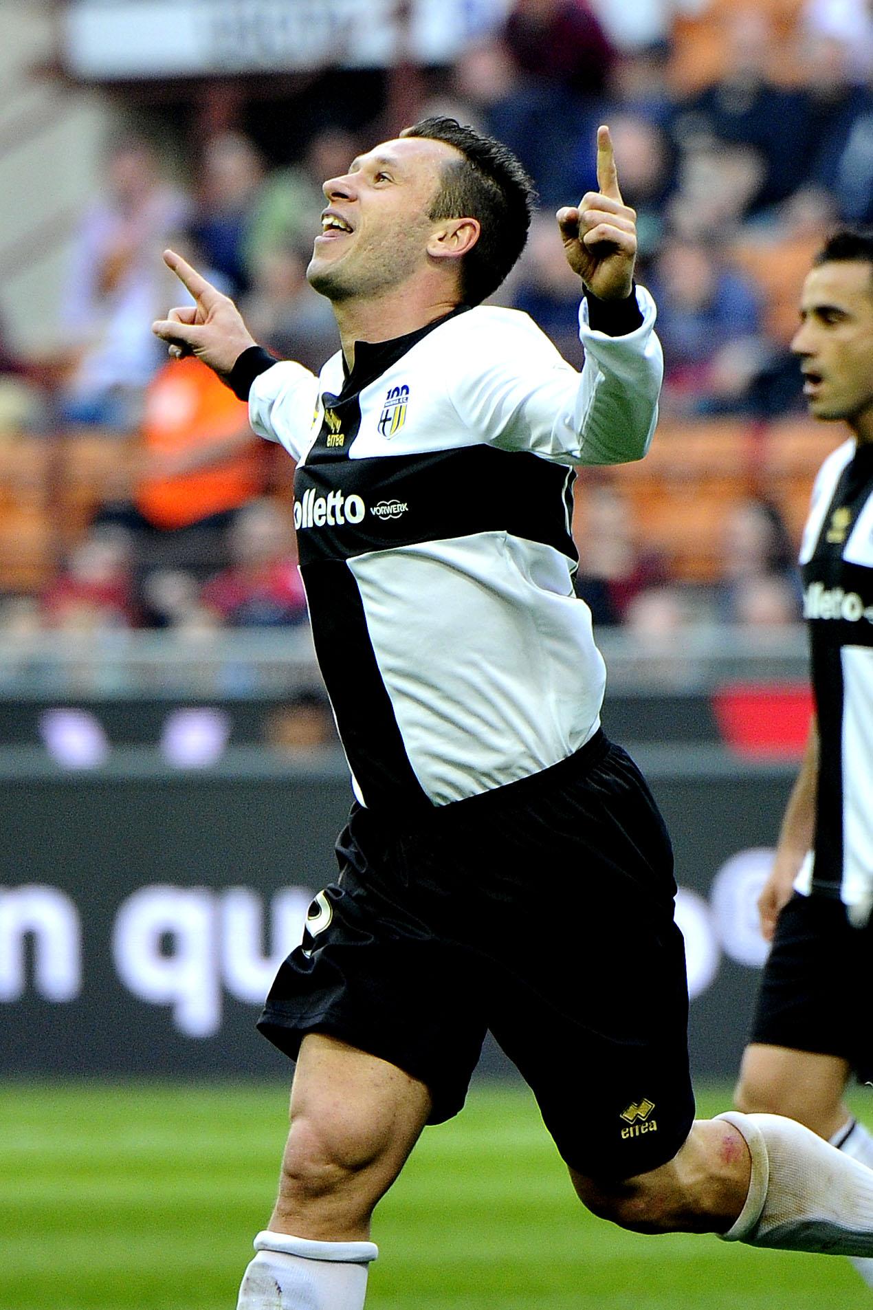 cassano esultanza parma marzo 2014 ifa