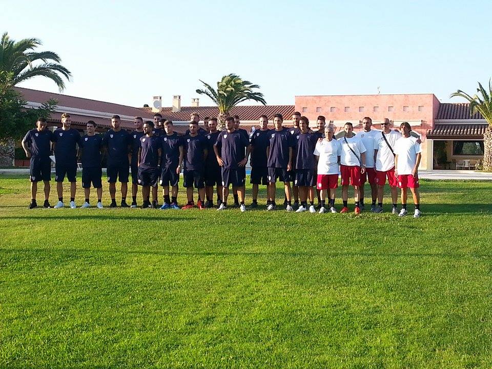 cagliari calcio 2015 ritiro