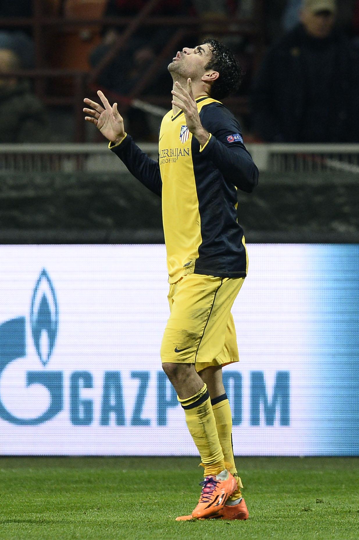 costa diego esulta atletico madrid away champions febbraio 2014 ifa