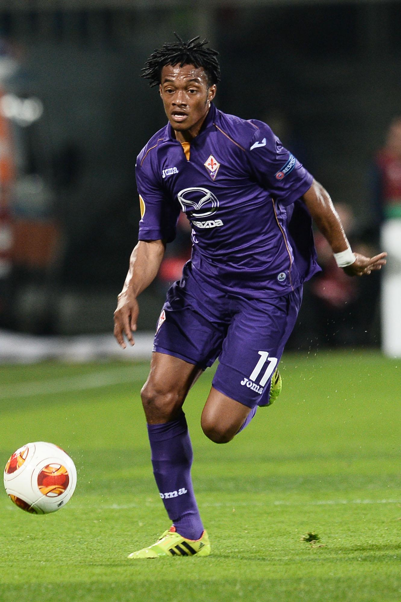 cuadrado azione fiorentina europa league marzo 2014 ifa
