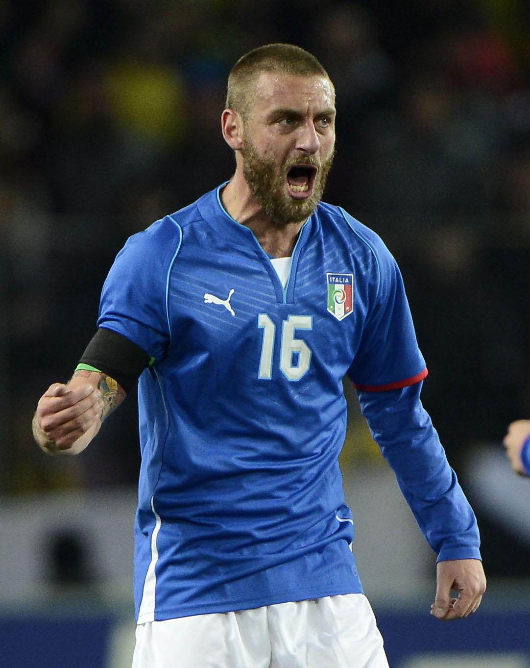 de rossi (esulta) 2013 italia ifa