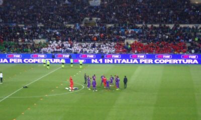 riscaldamento fiorentina coppa italia