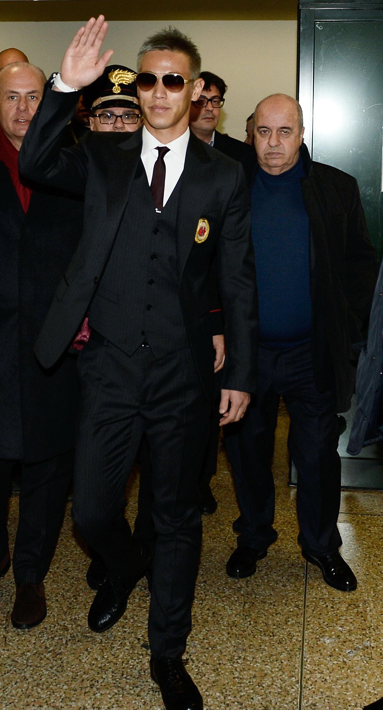 honda bronzetti sbarco milan gennaio 2014 ifa