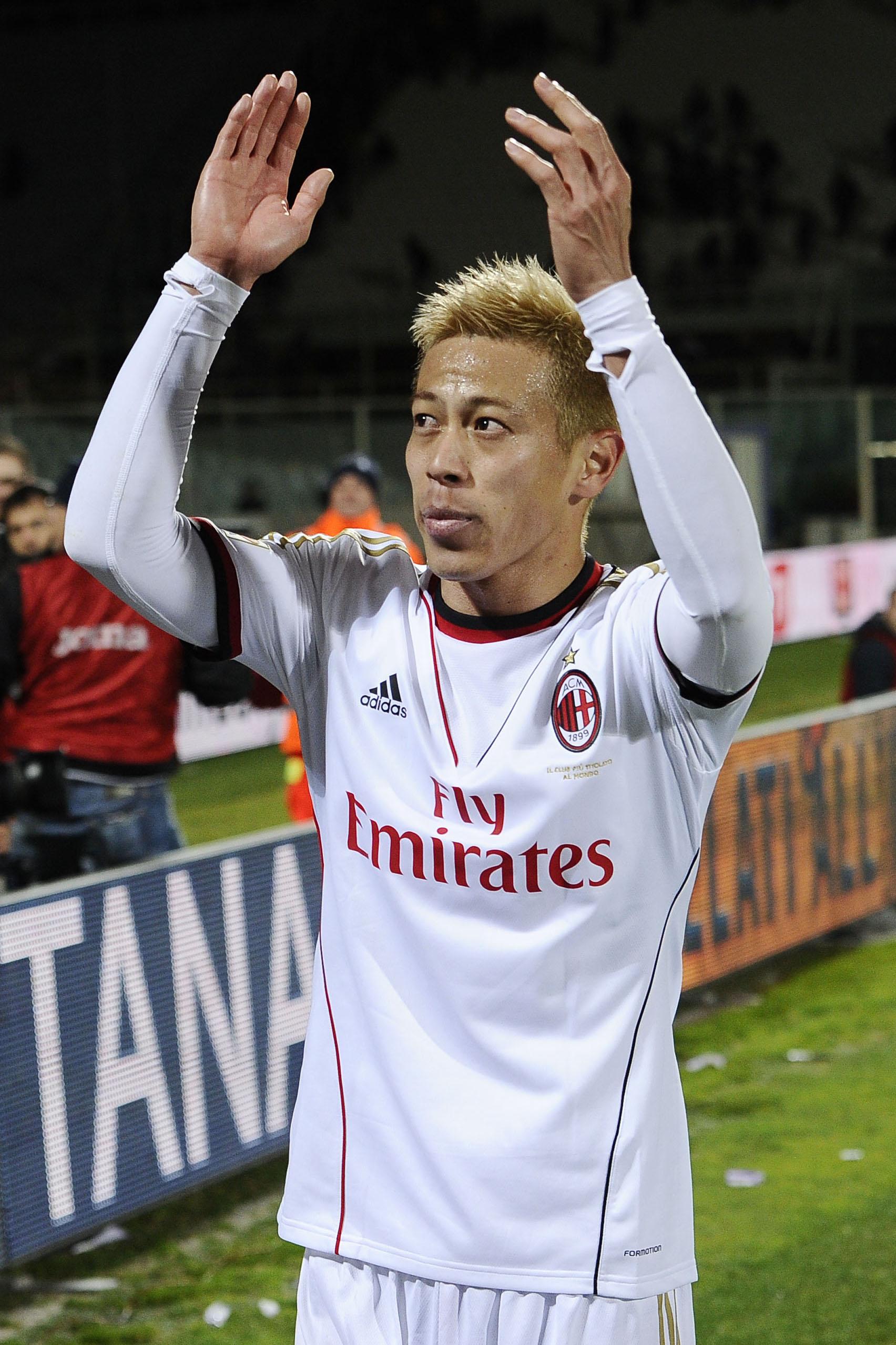 honda esulta milan away marzo 2014 ifa