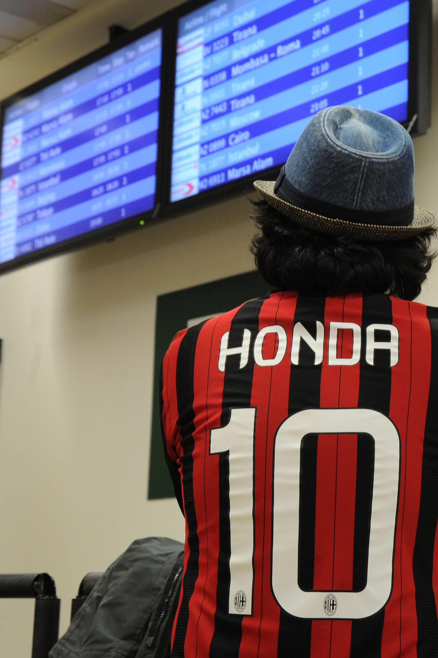 honda maglia tifoso milan gennaio 2014 ifa