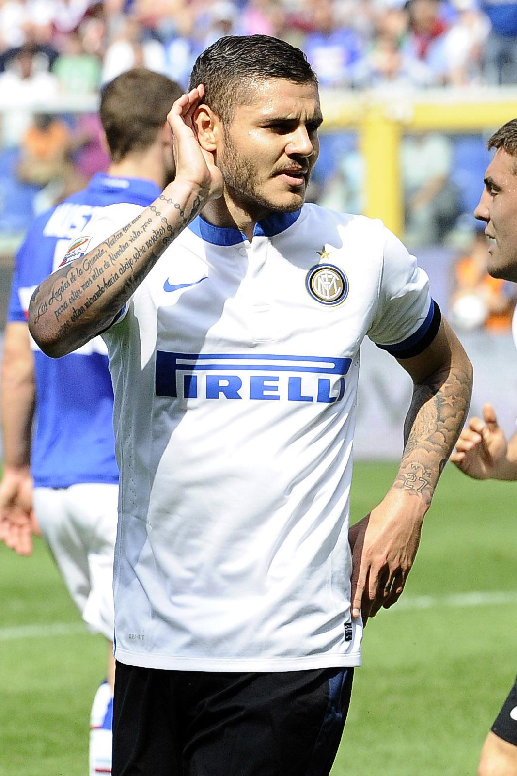 icardi provoca inter away aprile 2014 ifa