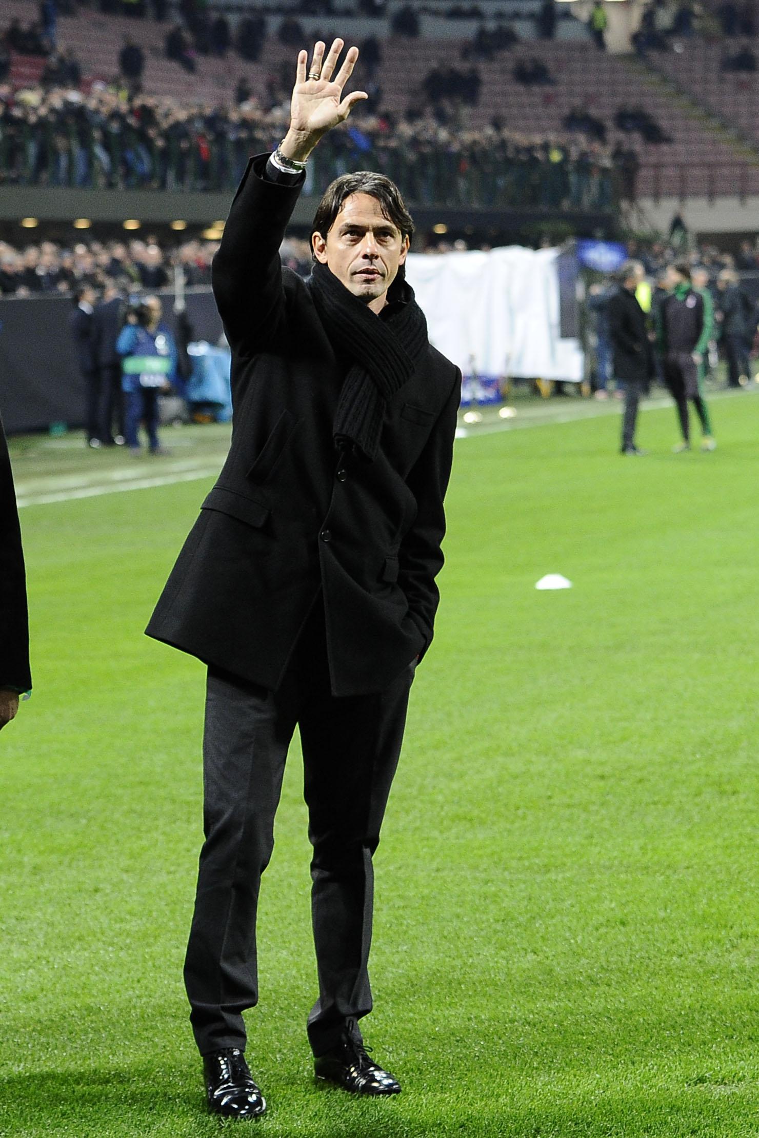 inzaghi saluta milan champions febbraio 2014 ifa