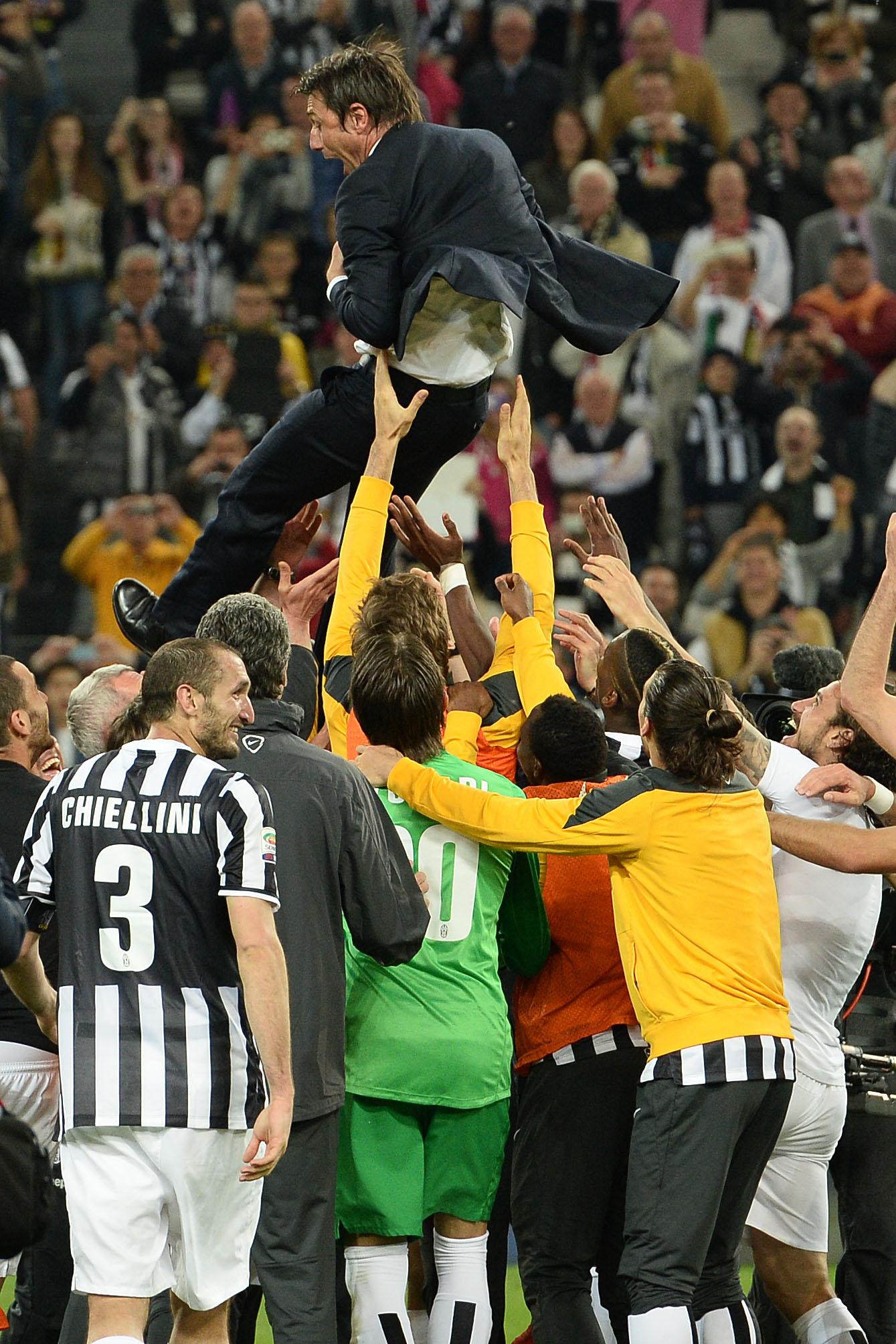 juventus conte esultanza scudetto maggio 2014 ifa