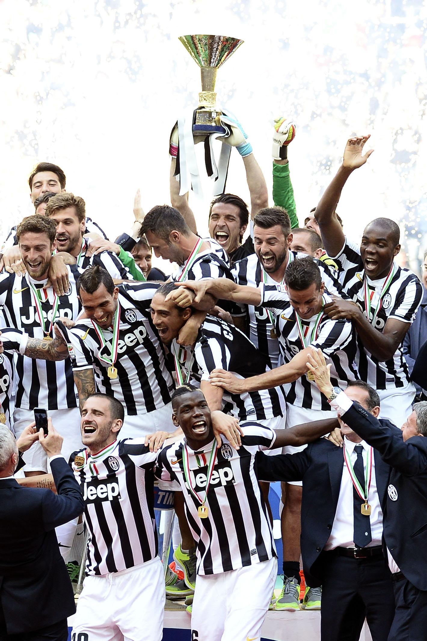 juventus premiazione coppa maggio 2014 ifa