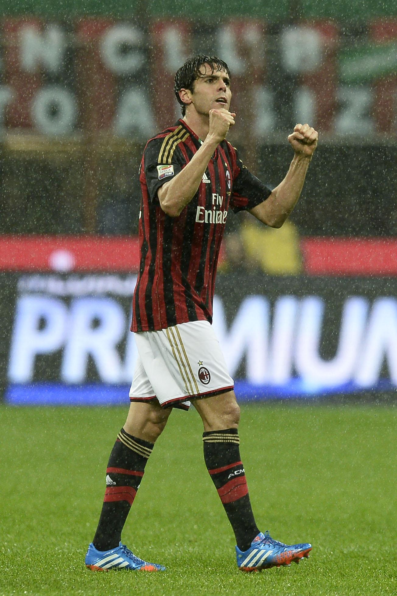 kaka esulta milan 2013 ifa