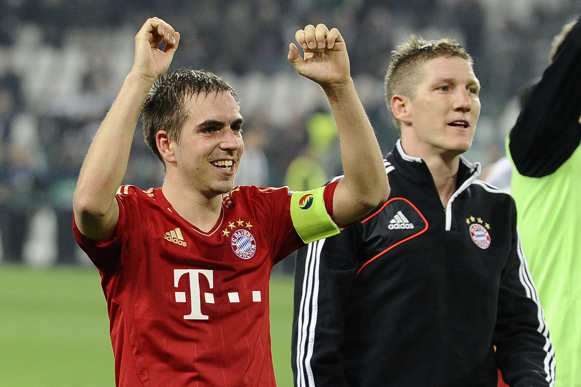 lahm schweinsteiger bayern 2013 (esultanza fine gara) ifa