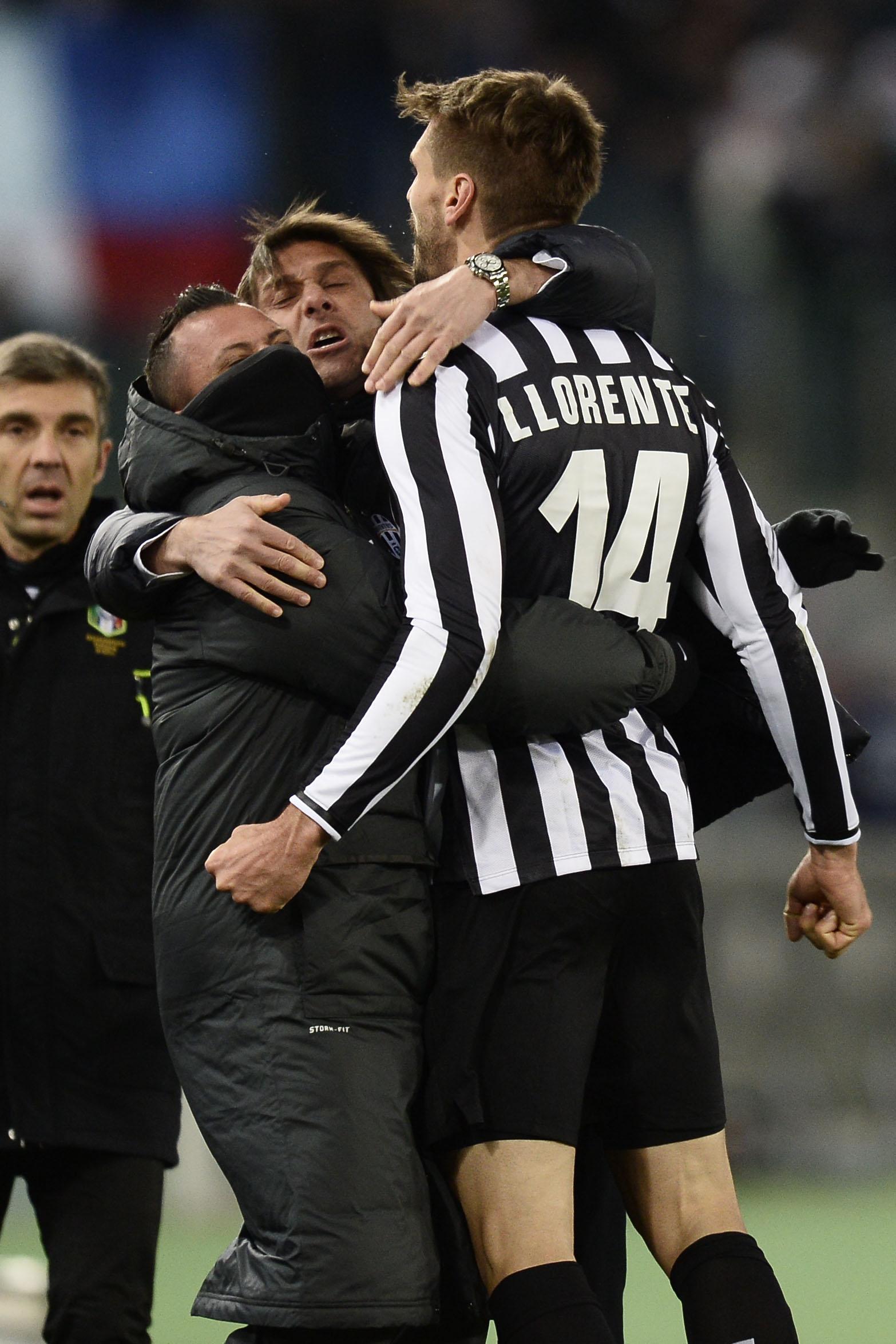 llorente esulta conte juventus gennaio 2014 ifa