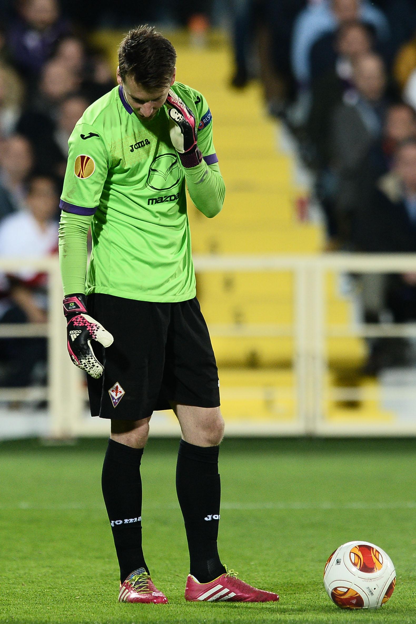 neto triste fiorentina europa league marzo 2014 ifa