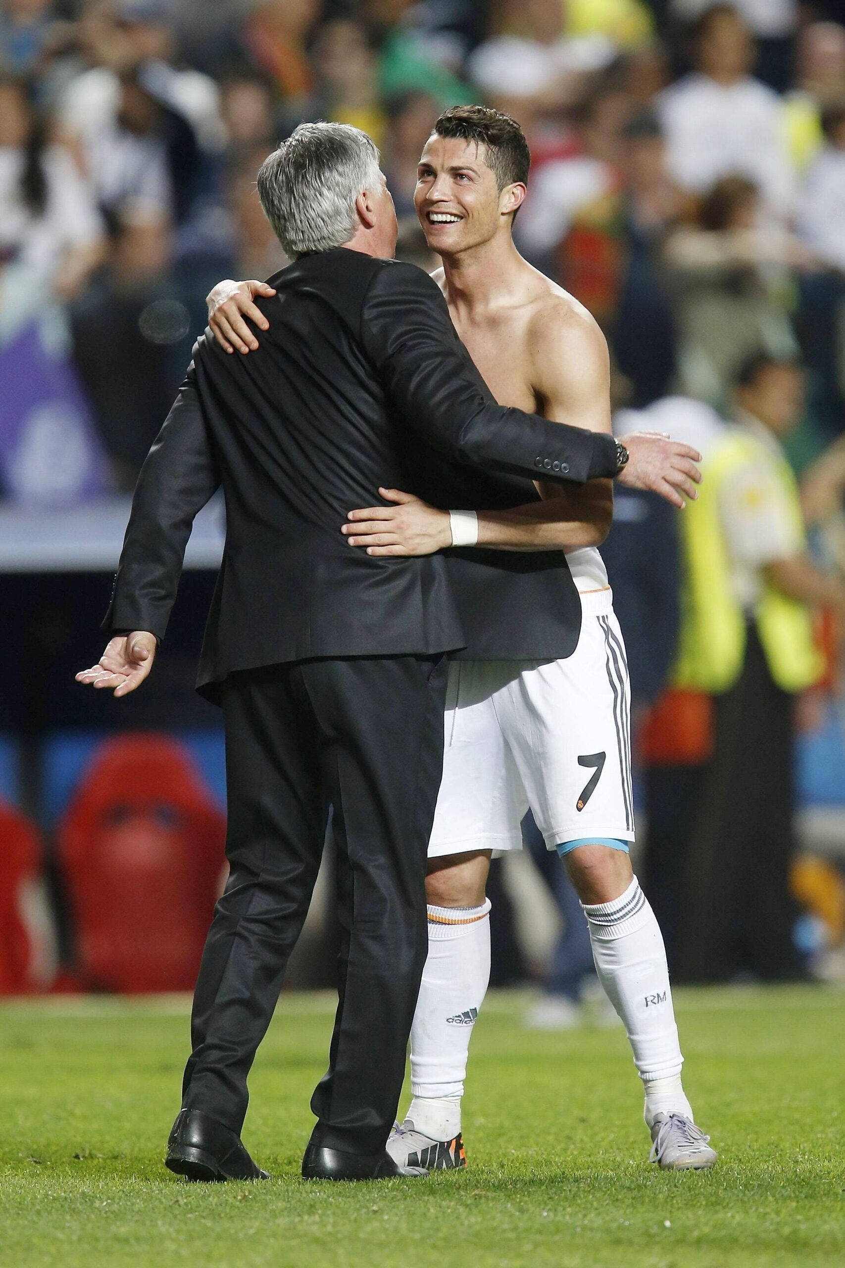 ronaldo ancelotti real madrid finale champions maggio 2014 ifa scaled