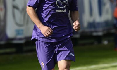 roncaglia facundo amichevole fiorentina 2013 azione ifa