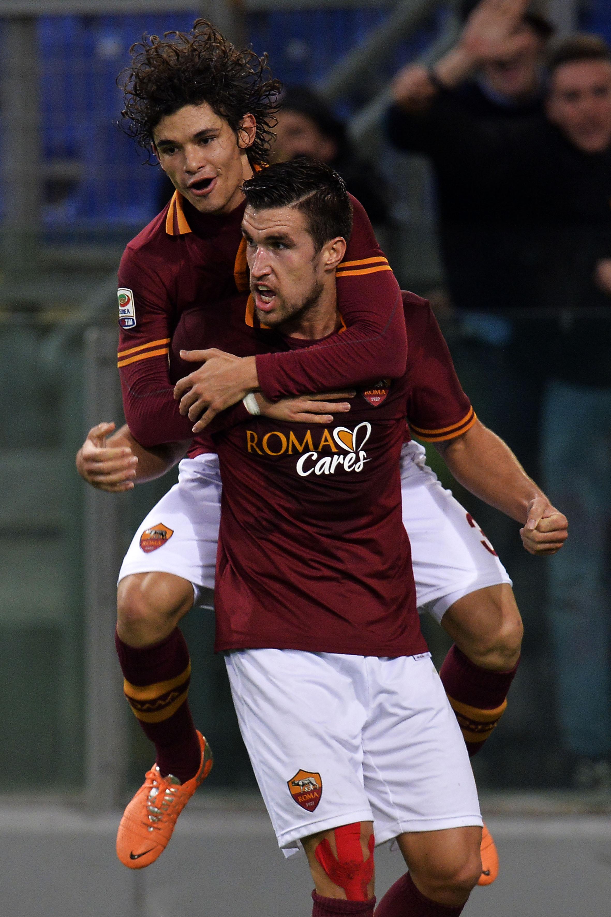 strootman dodo esultano roma gennaio 2014 ifa