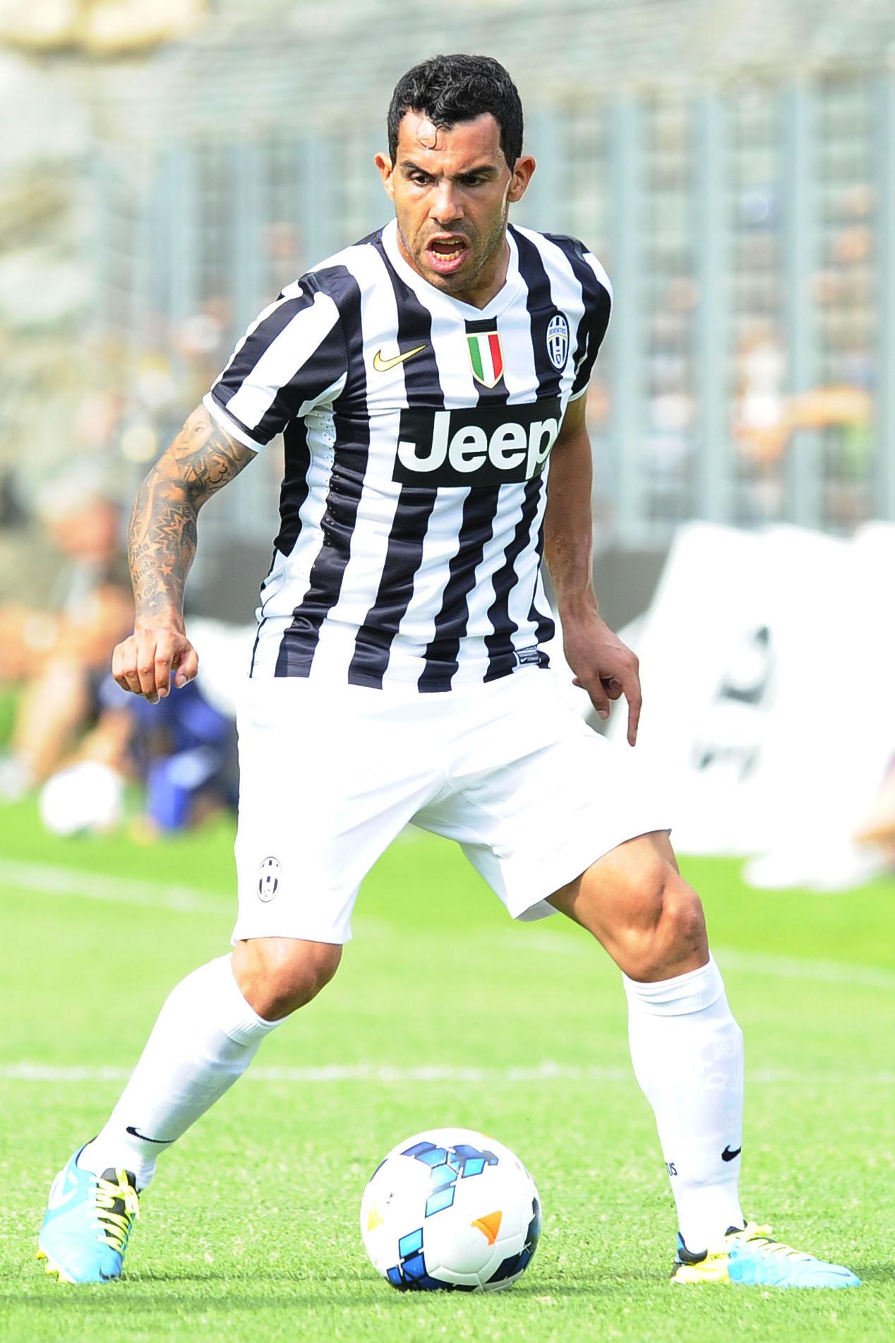 tevez carlos amichevole juventus 2013 azione ifa