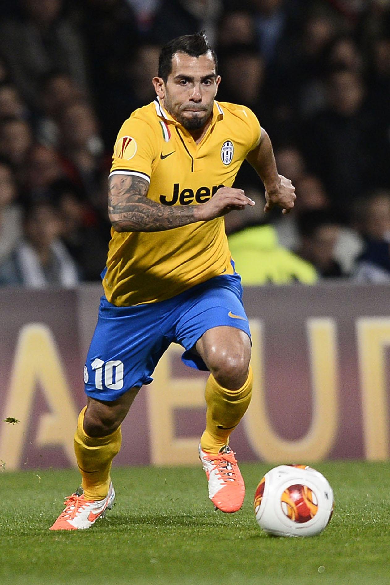 tevez juventus away europa league aprile 2014 ifa