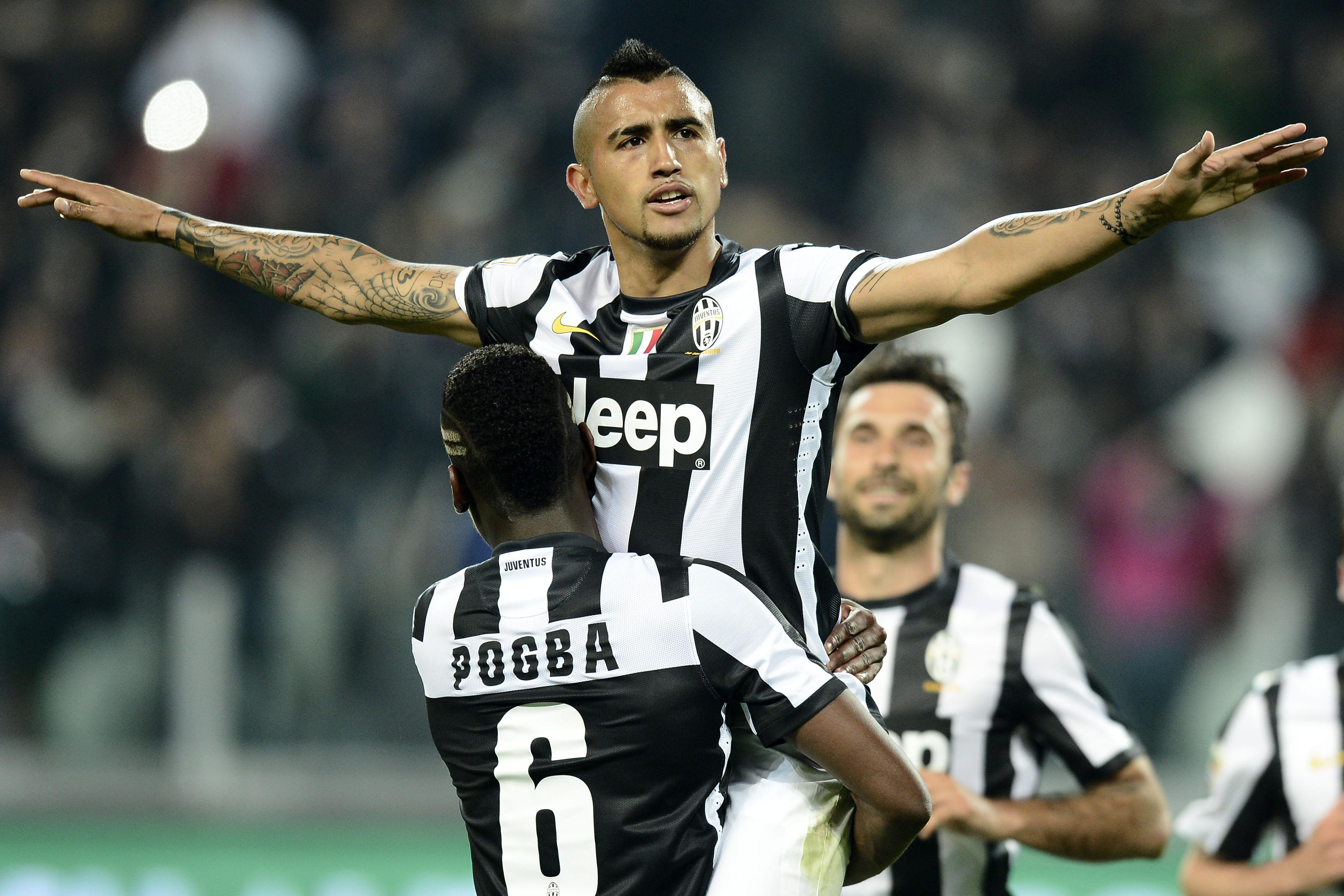 vidal arturo casa juventus 2013 (esultanza braccia larghe) ifa