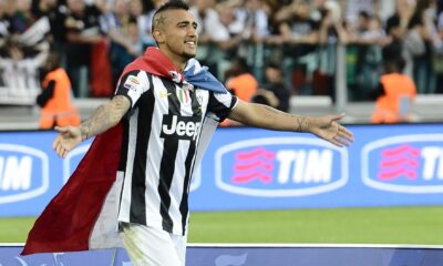 vidal juventus 2013 festa scudetto (bandiera cile) ifa